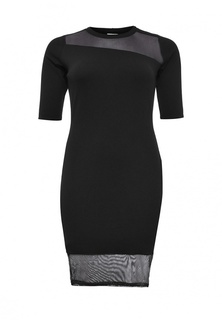 Платье LOST INK CURVE BODYCON DRESS WITH MESH PANEL