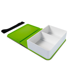 Ланч-бокс Black+Blum Box Book Lime BK-LB001