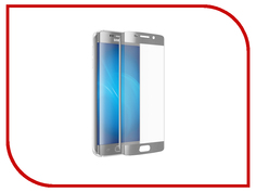 Аксессуар Защитное стекло Ainy for Samsung Galaxy S7 Edge Full Screen Cover 3D 0.2mm Silver