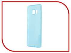 Аксессуар Чехол Nillkin for Samsung Galaxy S6 Edge+ G928T Nature TPU Transparent Blue