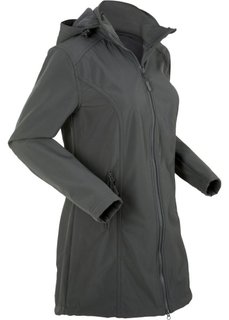 Куртка-парка софтшелл (шиферно-серый) Bonprix