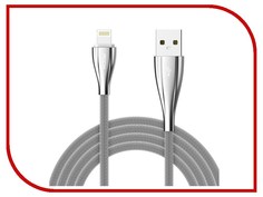 Аксессуар ROCK USB to Lightning Metal Data Cable 1m RCB0485 Silver