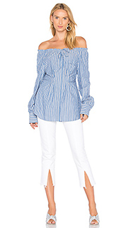 Shirred off the shoulder top - Tibi