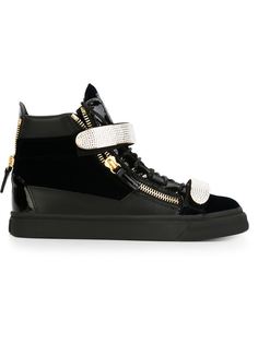 хайтопы на молнии  Giuseppe Zanotti Design