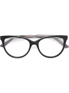 очки в оправе "кошачий глаз" Bottega Veneta Eyewear