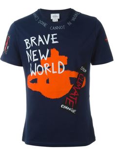 футболка с принтом Brave New World Vivienne Westwood Man