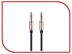 Аксессуар ROCK AUX 3.5mm Audio Cable 1m RAU0509 Golden