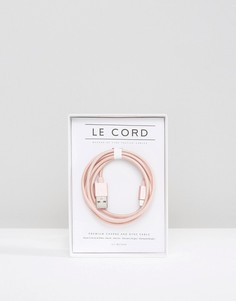 USB-кабель для iPhone от Le Cord Rose Gold - Золотой