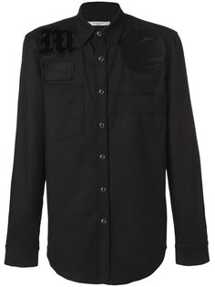 приталенная рубашка с вышивкой Givenchy