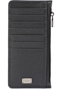 Кожаный футляр для кредитных карт с отделением для монет Dolce &amp; Gabbana
