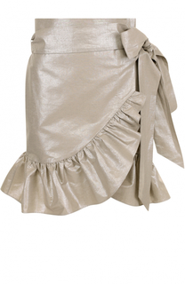 Мини-юбка с поясом и оборками Isabel Marant