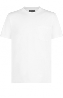Хлопковая футболка с круглым вырезом Lanvin