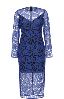 Платье-миди с кружевной отделкой Diane Von Furstenberg