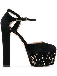 embellished platform pumps Elie Saab