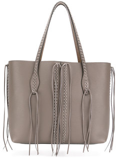 eyelet tassel tote Tods Tod’S