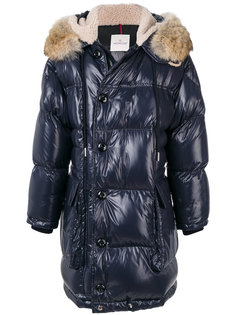 Купить мужское пальто из искусственного Moncler (Монклер) в  интернет-магазине | Snik.co