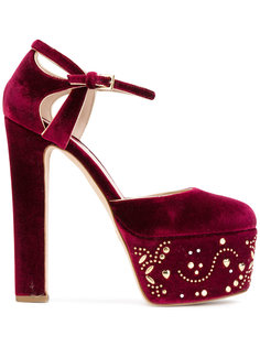 embellished platform pumps Elie Saab