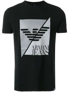 футболка с принтом логотипа Armani Jeans