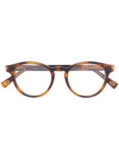 round tortoiseshell glasses Marc Jacobs Eyewear