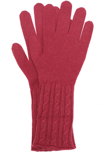 Кашемировые перчатки фактурной вязки TSUM Collection