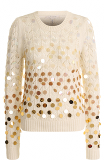 Пуловер с круглым вырезом и пайетками Marc Jacobs