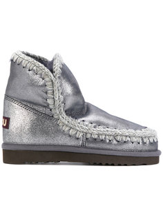 stitch embellished boots Mou