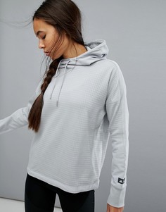 Худи из флиса серого цвета adidas Reigning Champ - Серый