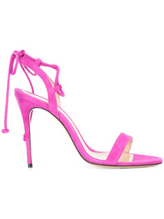 tie detail stiletto sandals Monique Lhuillier