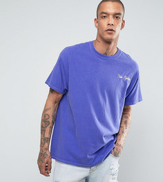 Оверсайз-футболка с вышитой надписью Reclaimed Vintage Inspired - Синий