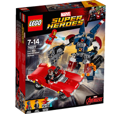 Конструктор Lego Marvel Super Heroes Стальной Детройт наносит удар 76077