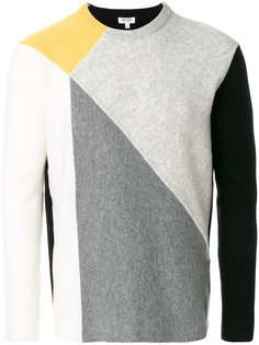 свитер дизайна колор-блок Kenzo