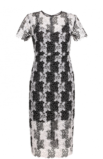 Приталенное кружевное платье-миди Diane Von Furstenberg
