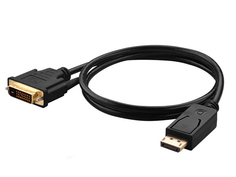 Аксессуар Ningbo DisplayPort - DVI-D Dual Link 1.8m Black DP-DVI-1.8M-BR