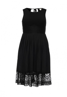 Платье LOST INK CURVE PLEATED HEM LACE DRESS