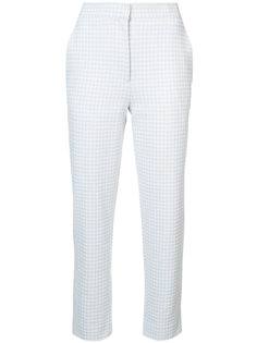 gingham cropped trousers Brock Collection