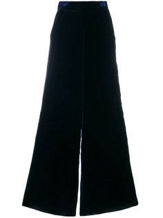 wide-leg textured trousers Aviù