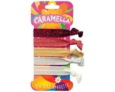 Резинка-браслет Caramella с блеском разноцветный 5 шт.
