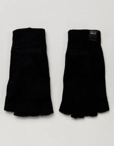 Перчатки без пальцев Jack & Jones - Черный