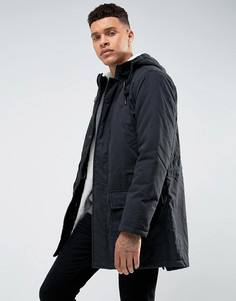 Куртка с подкладкой из искусственного меха Tokyo Laundry - Черный