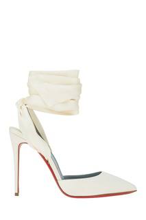 Шелковые туфли Douce Du Desert 100 Christian Louboutin