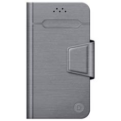 Универсальный чехол для смартфона Deppa Wallet Fold M 4.3-5.5 Grey Wallet Fold M 4.3''-5.5'' Grey