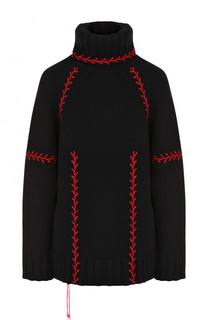 Кашемировый свитер с высоким воротником Alexander McQueen