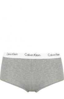 Хлопковые шорты с логотипом бренда Calvin Klein Underwear