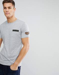 Серая меланжевая футболка United Colors of Benetton - Серый