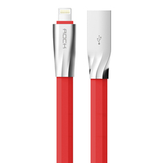Аксессуар Rock Salmon USB-Lightning 1m RCB0553 Red