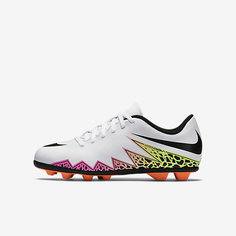 Футбольные бутсы для школьников для игры на твердом грунте Nike Jr. Hypervenom Phade (1Y–6Y)