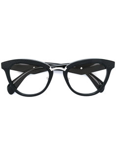 очки в оправе "кошачий глаз" Prada Eyewear