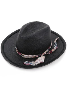 шляпа с необработанной лентой Undercover