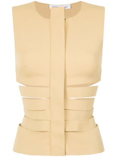 cut out gilet Gloria Coelho