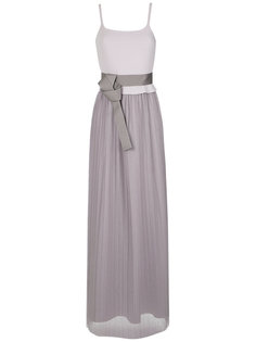 pleated maxi gown Gloria Coelho